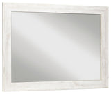 Paxberry - Whitewash - Bedroom Accent Mirror by Signature Design by Ashley® | Bel Furniture