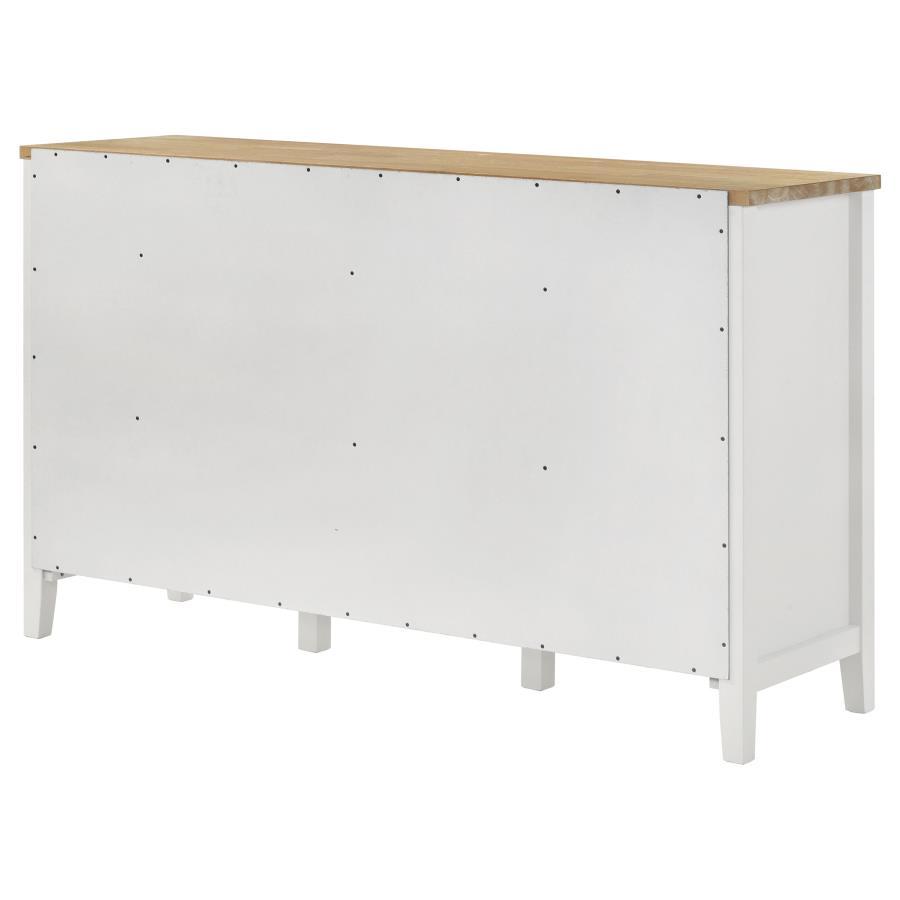 Hollis - 2 Door Dining Sideboard Buffet Storage Cabinet - White