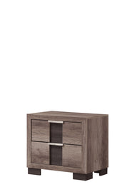 Rangley - Night Stand Dark Gray by Crown Mark | Bel Furniture