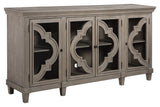 Fossil Ridge - Gray - Accent Cabinet by Signature Design by Ashley® | Bel Furniture