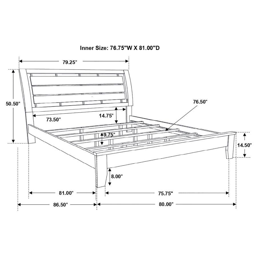 Serenity - Panel Bed