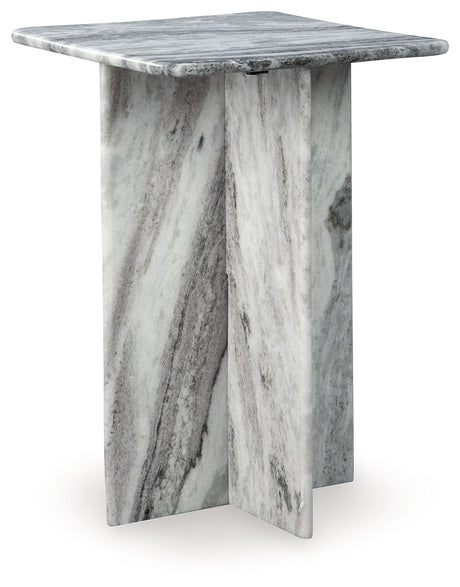 Keithwell - Gray - Square Accent Table by Signature Design by Ashley® | Bel Furniture