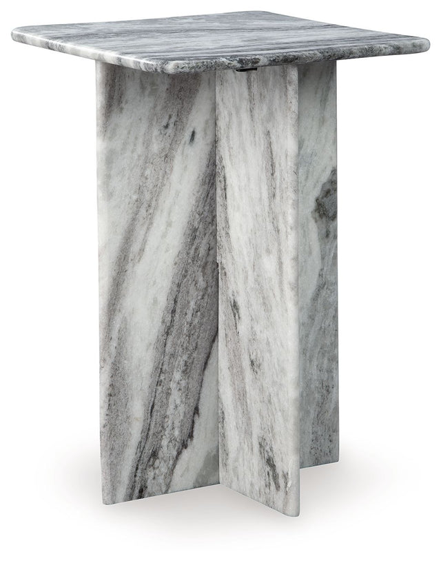 Keithwell - Gray - Square Accent Table by Signature Design by Ashley® | Bel Furniture