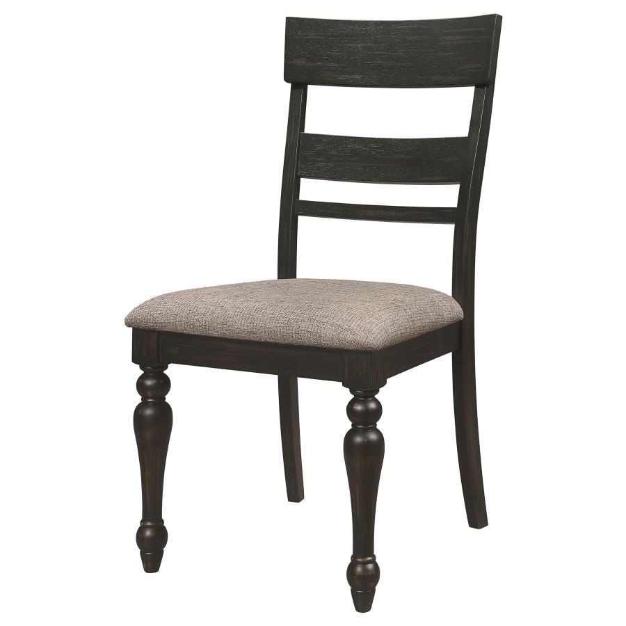 Bridget - Wood Dining Side Chair (Set of 2) - Charcoal