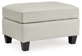 Genoa - Ottoman White by Signature Design by Ashley® | Bel Furniture