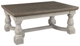Havalance - Gray / White - Rectangular Cocktail Table by Signature Design by Ashley® | Bel Furniture