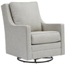 Kambria - Swivel Glider Accent Chair Beige by Signature Design by Ashley® | Bel Furniture