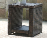 Grasson Lane - Brown - Square End Table by Signature Design by Ashley® | Bel Furniture