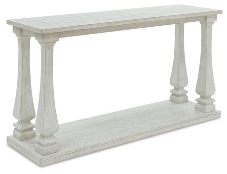 Arlendyne - Antique White - Sofa Table by Signature Design by Ashley® | Bel Furniture