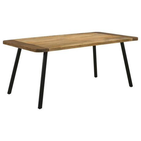 Maverick - Solid Wood Dining Table - Natural Mango by Coaster Fine Furniture | Bel Furniture