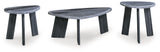Bluebond - Gray - Occasional Table Set (Set of 3) by Signature Design by Ashley® | Bel Furniture