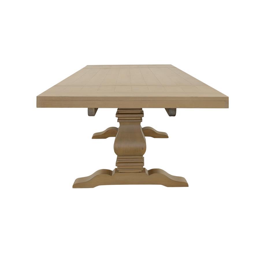 Florence - Extension Dining Table - Rustic Honey