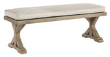 Beachcroft - Bench With Cushion Beige by Signature Design by Ashley® | Bel Furniture