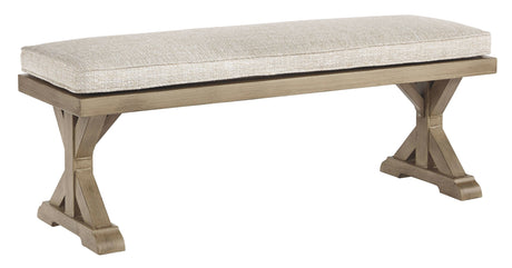 Beachcroft - Bench With Cushion Beige by Signature Design by Ashley® | Bel Furniture
