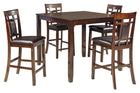Bennox - DRM Counter Table Set (Set of 5) - Brown