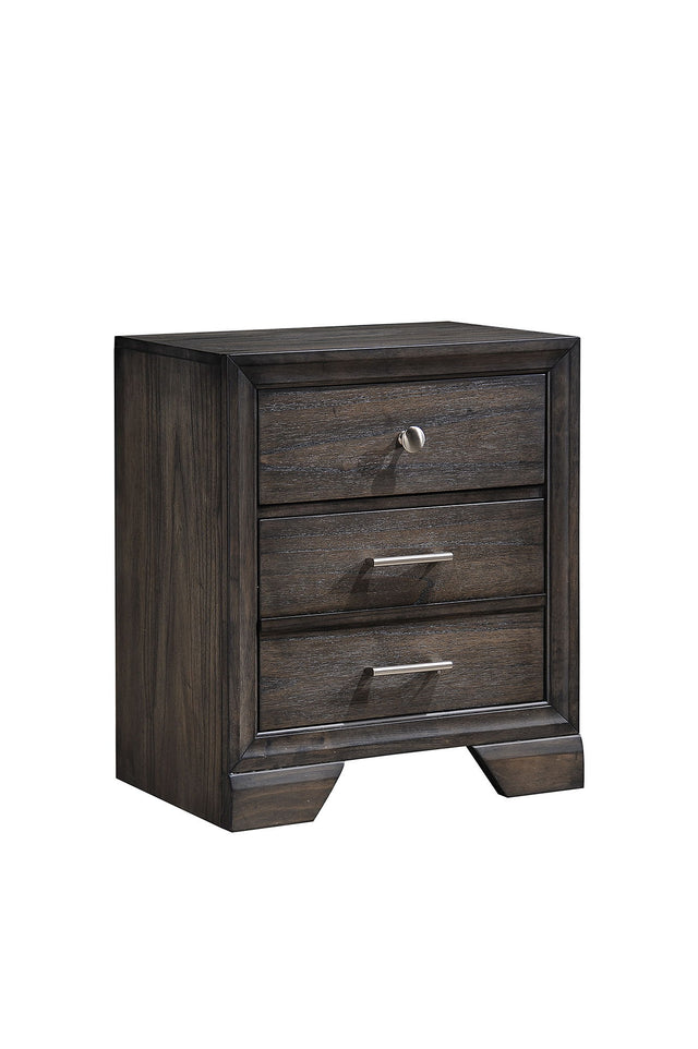 Jaymes - Accent Nightstand - Gray by Crown Mark | Bel Furniture