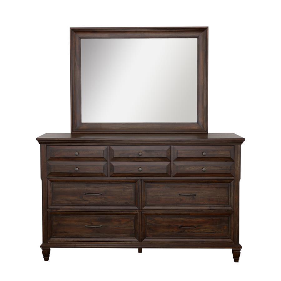 Avenue - Rectangle Mirror - Weathered Burnished Brown (MIRRO ONLY)