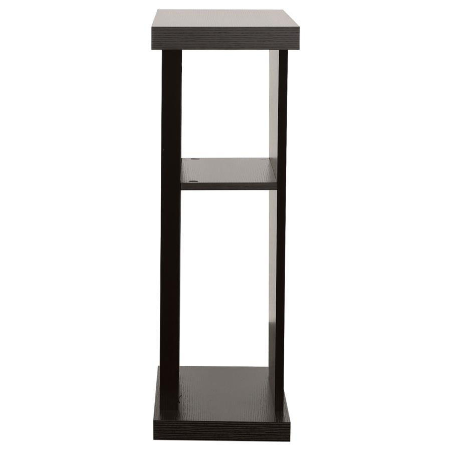 Evanna - 2-Shelf Console Table - Cappuccino