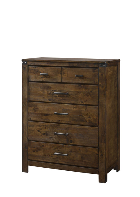Curtis - Chest - Dark Oak by Crown Mark | Bel Furniture