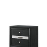 Regata - Nightstand Black by Crown Mark | Bel Furniture