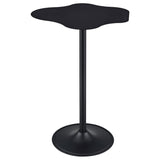 Keanu - Curved Cloud-Shaped Bistro Bar Table - Black by CoasterEssence | Bel Furniture