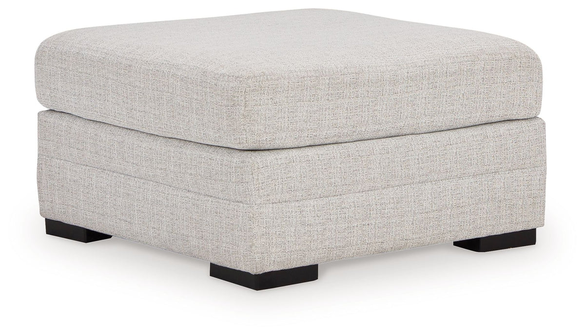 Koralynn - Stone - Oversized Accent Ottoman by Benchcraft® | Bel Furniture