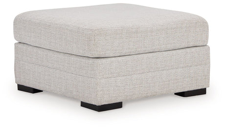 Koralynn - Stone - Oversized Accent Ottoman by Benchcraft® | Bel Furniture