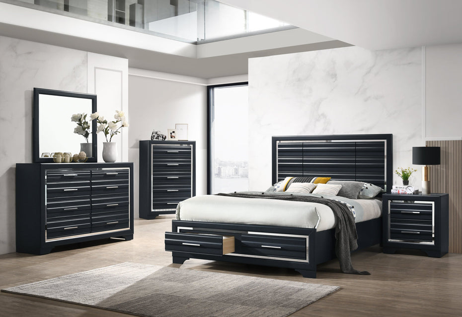 6 PIECE QUEEN BEDROOM SET - BEL Furniture