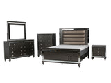 6 PIECE QUEEN BEDROOM SET by Mollai Collections | Bel Furniture