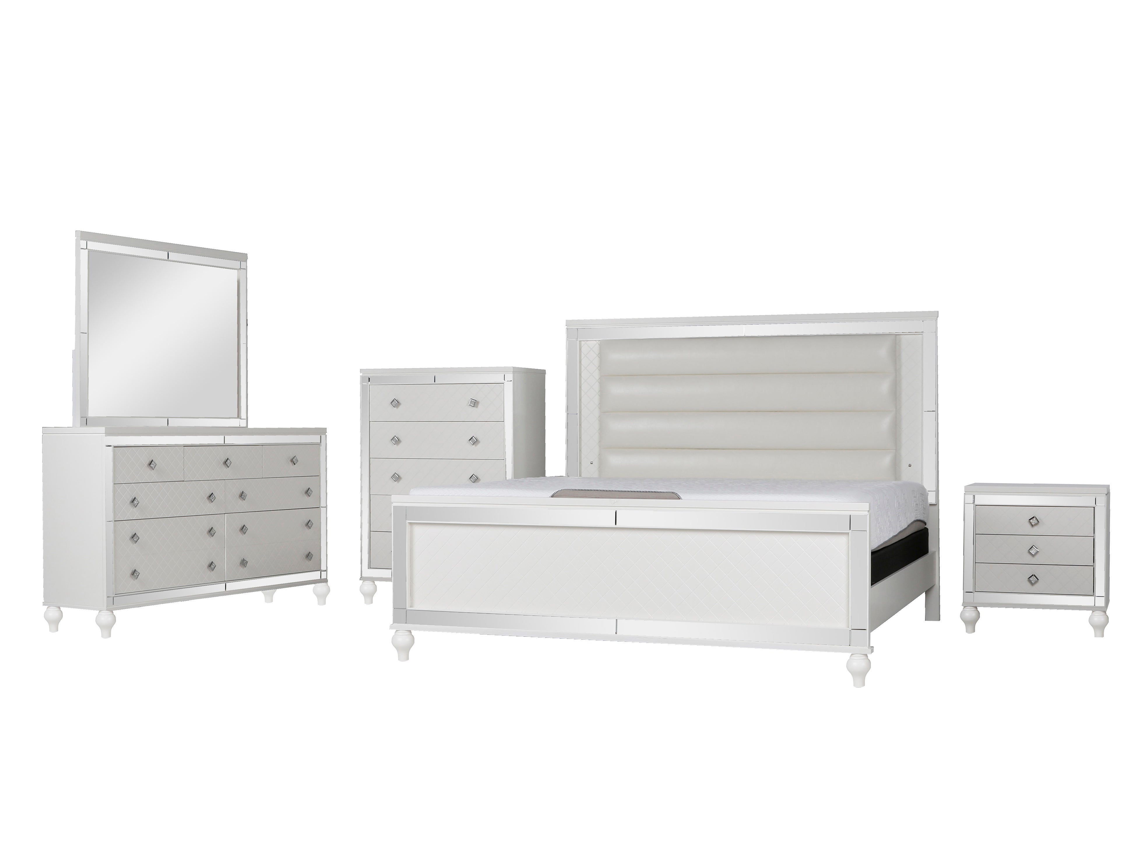 6 PIECE QUEEN BEDROOM SET by Mollai Collections | Bel Furniture