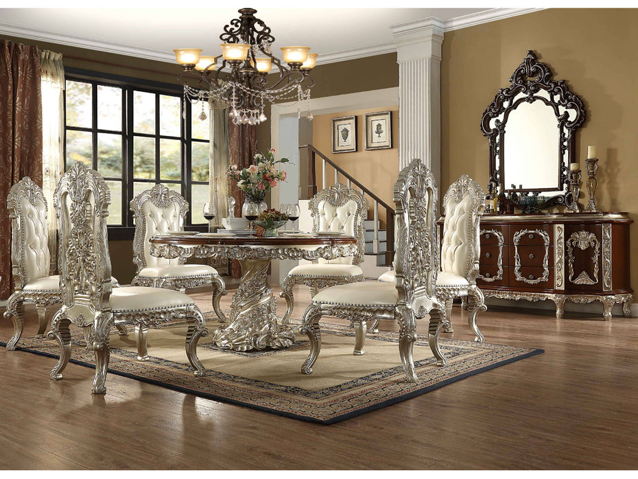 Vienna 7 PIECE ROUND DINING ROOM SET