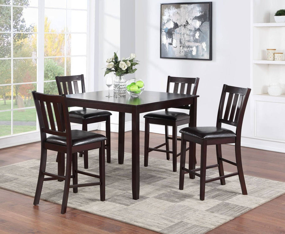 5 PIECE DINING ROOM SET - BEL Furniture