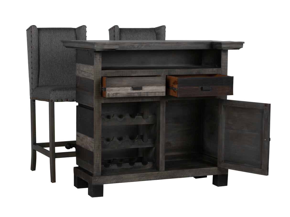 WESTMINISTER 3 PIECE BAR SET / SERVER by Mollai Collections | Bel Furniture