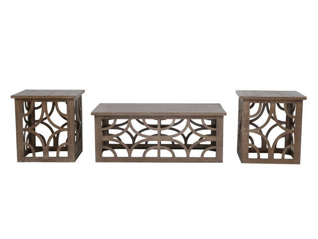 Weston 3 PIECE COFFEE TABLE SET by Mollai Collections | Bel Furniture