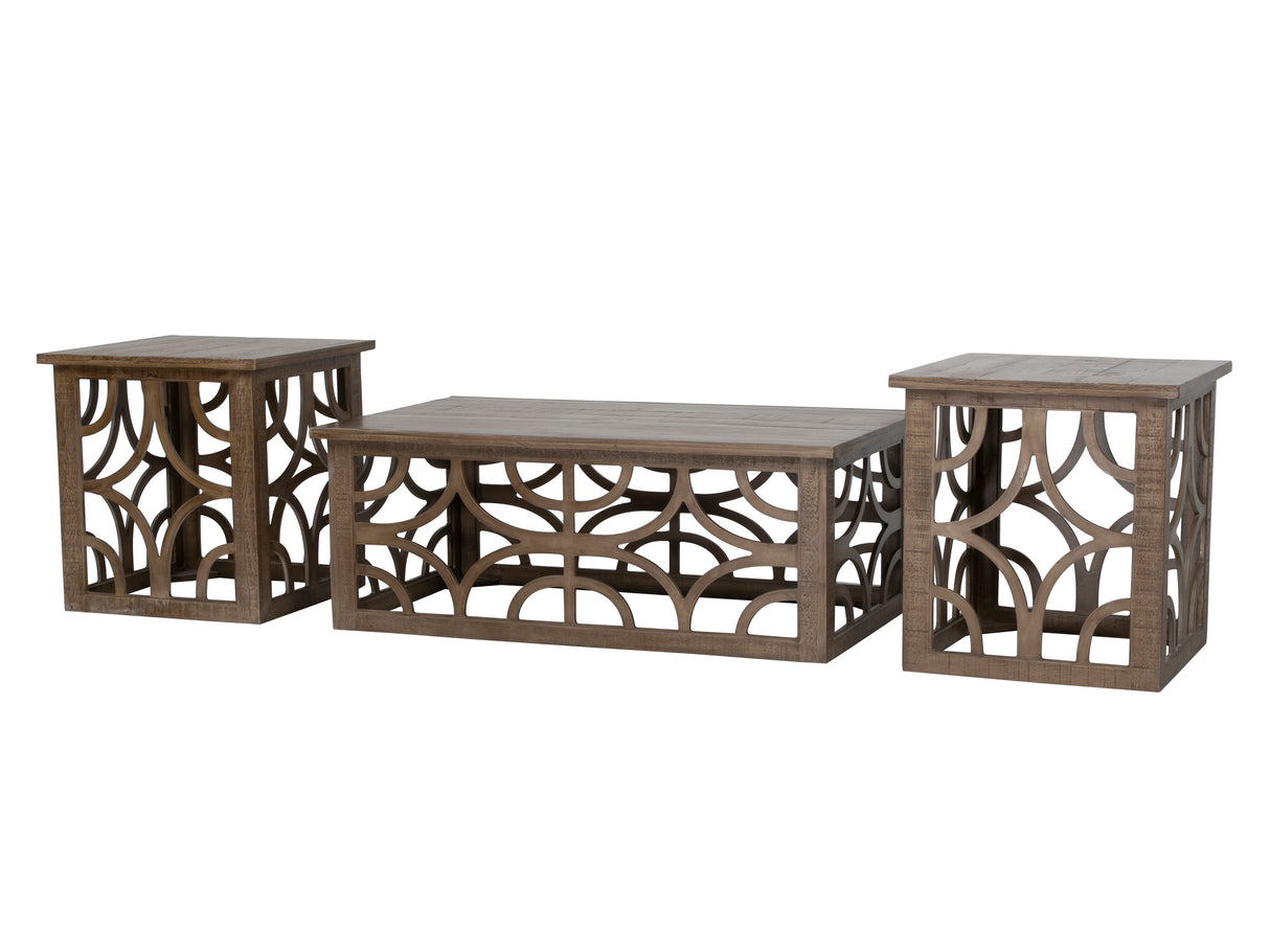 Weston 3 PIECE COFFEE TABLE SET by Mollai Collections | Bel Furniture