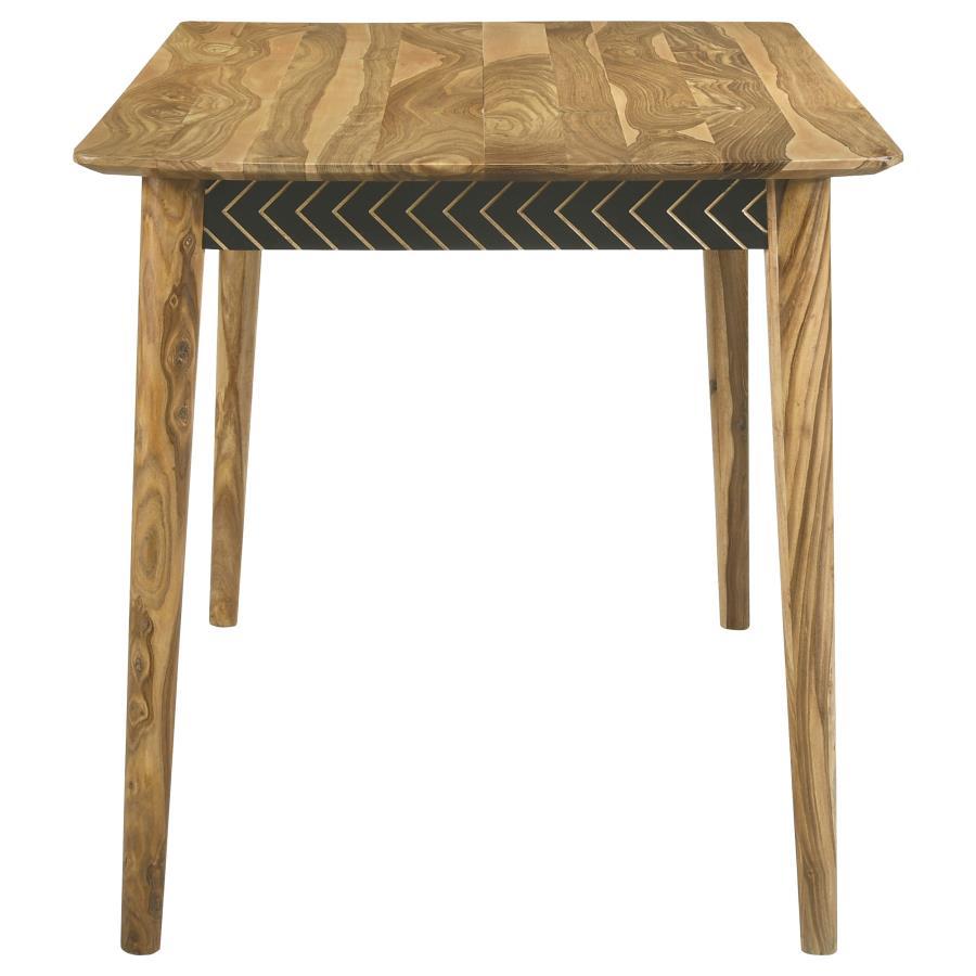 Partridge - Rectangular Counter Height Table - Natural Sheesham