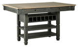 Tyler Creek - Black / Gray - Rectangular Dining Room Counter Table by Signature Design by Ashley® | Bel Furniture