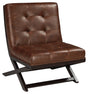 Sidewinder - Accent Chair Dark Brown by Signature Design by Ashley® | Bel Furniture