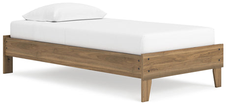 Deanlow - Platform Bed Light Brown by Signature Design by Ashley® | Bel Furniture