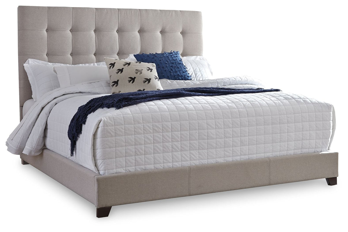 Dolante - Upholstered Bed Beige by Signature Design by Ashley® | Bel Furniture