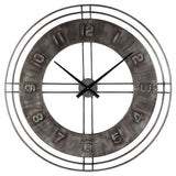 Ana Sofia - Antique Gray - Wall Clock by Signature Design by Ashley® | Bel Furniture