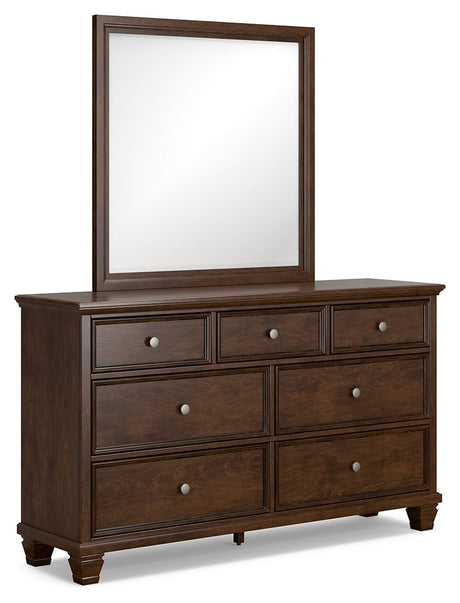 Danabrin - Brown - Dresser And Mirror by Signature Design by Ashley® | Bel Furniture