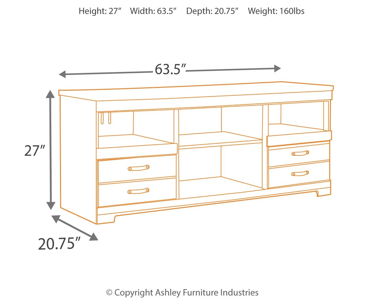 Trinell - TV Stand