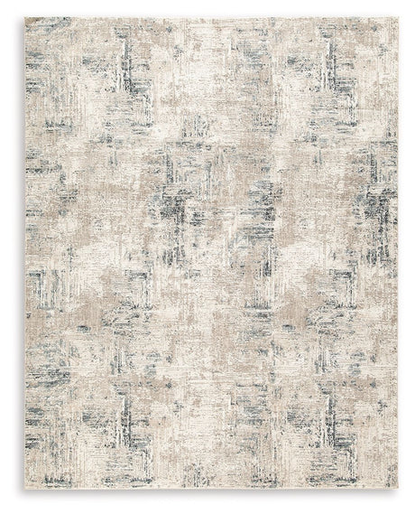 Gentor - Rug Blue 8' x 10' by Signature Design by Ashley® | Bel Furniture