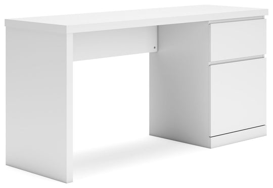 Onita - White - Home Office Desk by Signature Design by Ashley® | Bel Furniture