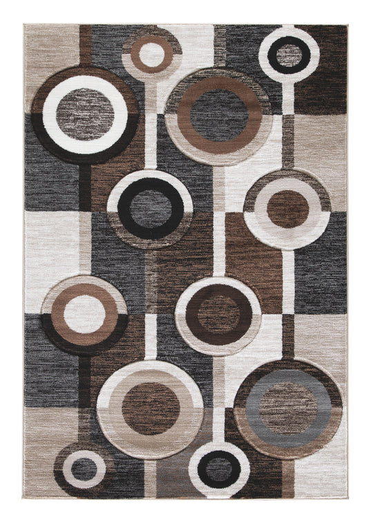 Guintte - Rug Dark Brown by Signature Design by Ashley® | Bel Furniture