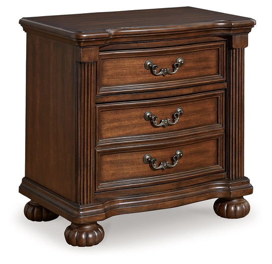 Lavinton - Brown - Three Drawer Night Stand by Signature Design by Ashley® | Bel Furniture