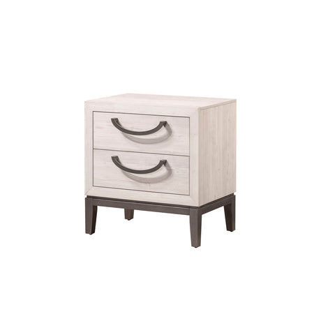 Veda - Nightstand - Beige by Crown Mark | Bel Furniture
