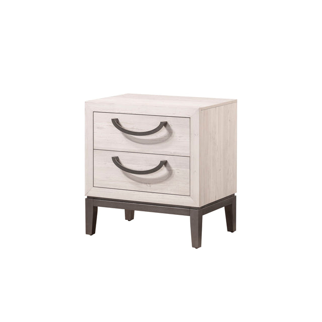 Veda - Nightstand - Beige by Crown Mark | Bel Furniture