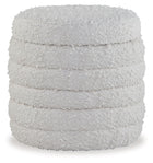 Duntler - Storage Ottoman - Ivory